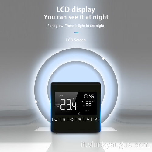 Display di temperatura digitale wireless elettronica